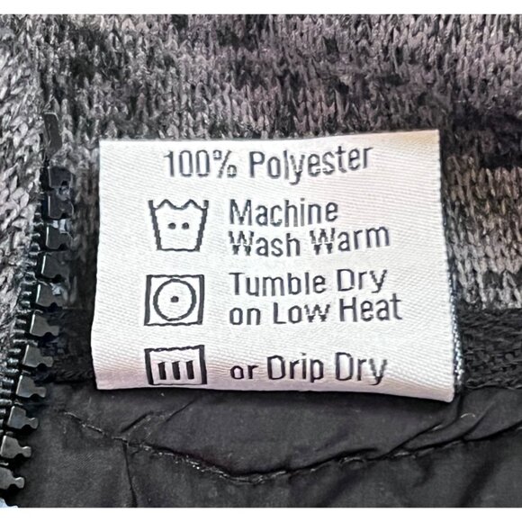 Mens NRA Quarter-Zip Pullover Sweater With Quilted Accent Heather Gray/Black XL - Picture 3 of 6